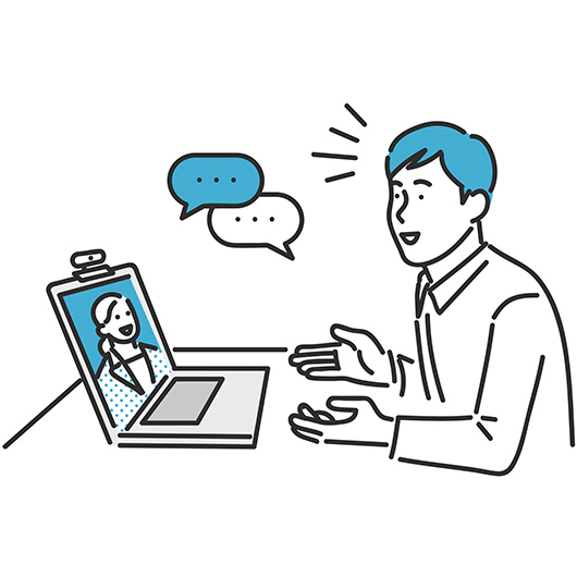 応募内容の確認、及び面談調整